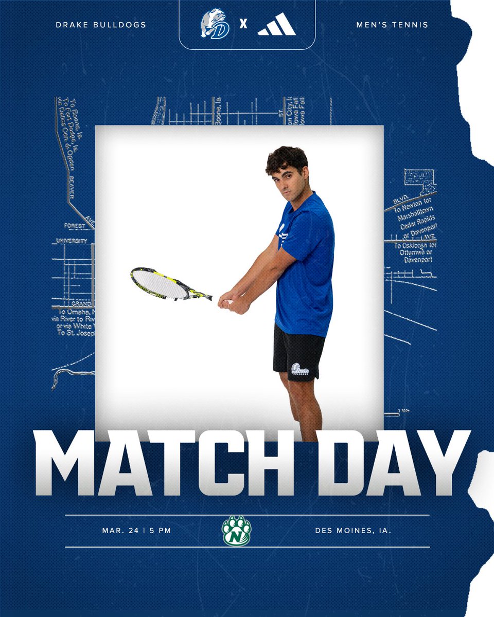 𝗠𝗔𝗧𝗖𝗛 𝗗𝗔𝗬.

🆚<a href="/NWBearcatTennis/">NWMSU Bearcat Tennis</a> 
⏰5 pm
​📍Des Moines, Iowa
🎥shorturl.at/rjkqe

#DSMHometownTeam
