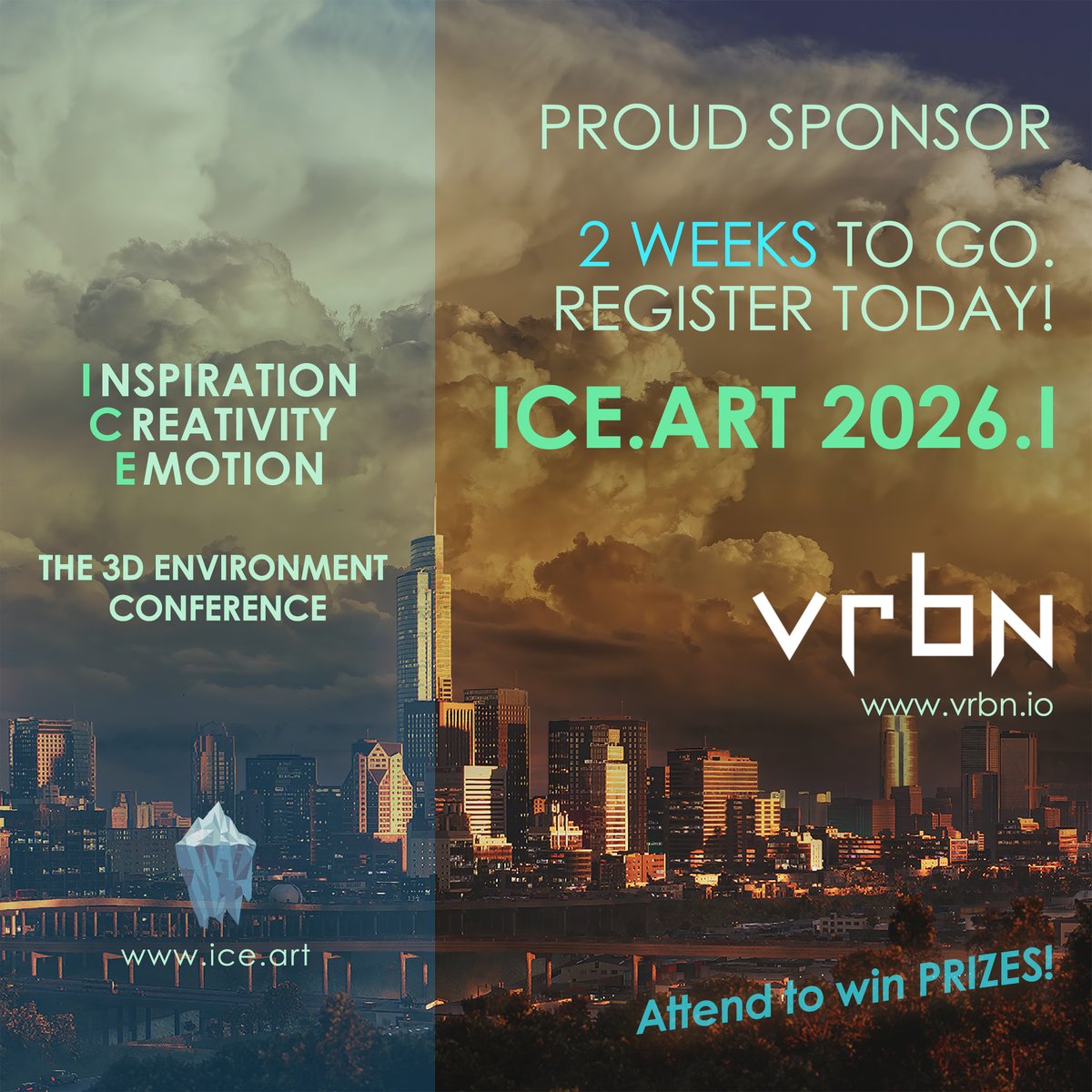 vrbnio's tweet photo. Check out the https://t.co/pTK1yAC9H2 3D Environment Conference. 😎🌄

Just two weeks left - make sure to register today:
https://t.co/dIcZkl3K6B

@IceConference @ArcwareGmbH @BenQAmerica @GDBAYcom @chaosgroup @IGDA
#iceart2026 #vfx #entertainment #3denvironment #creativity https://t.co/l28hgJhKUR