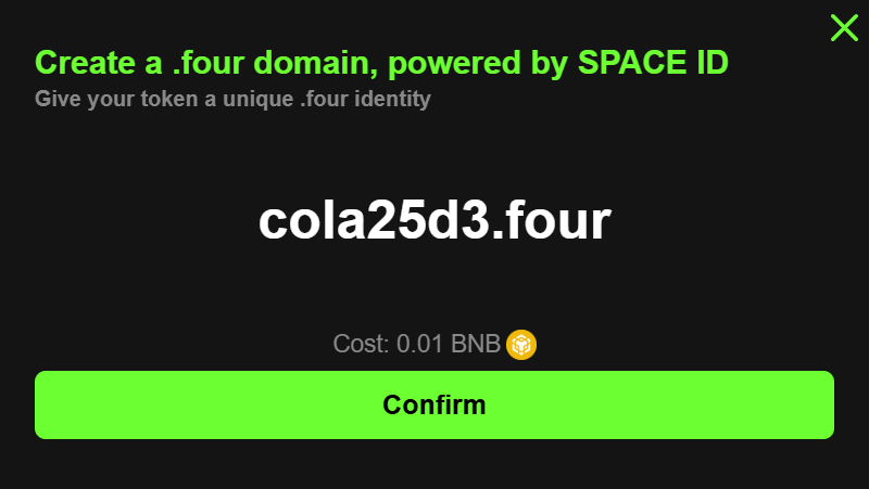 ColaVerseCoin's tweet photo. 🚀 ColaVerse now has its own Web3 domain!

👉 cola25d3.four
💰 Only 0.01 BNB
🔥 Building identity. Building trust.

#ColaVerse #COLA #Web3 #Crypto https://t.co/akItitiCNF