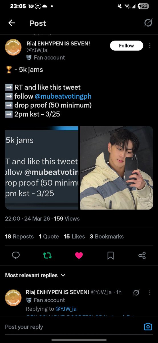 ocha ୭ ˚. 👧 ENHYPEN IS 7 tweet media