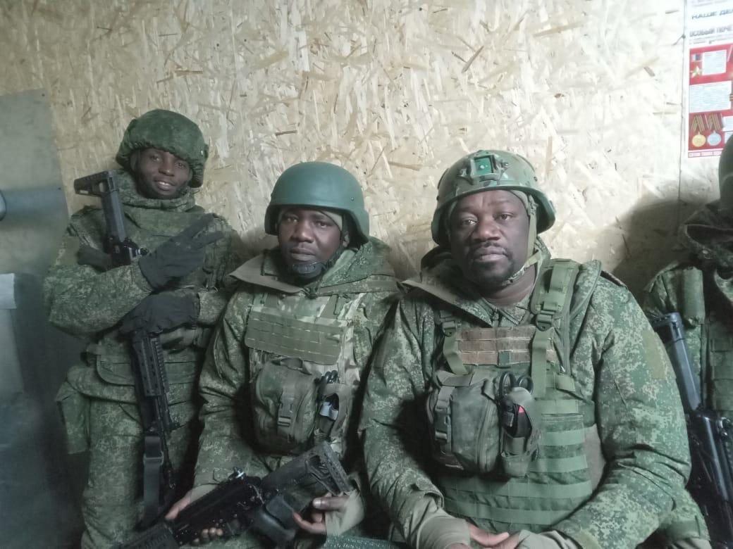 MaatZim's tweet photo. Grapevine holds that these 3 Men are Zimbabweans and it is alleged that 2 of these men Died in battle field in Russia. Ma'at Zimbabwe Party is disheartened by such developments. It is the lack of the teachings of Pan Africanism and Ubuntu that make our people valnerable. https://t.co/k0csGjTNZD
