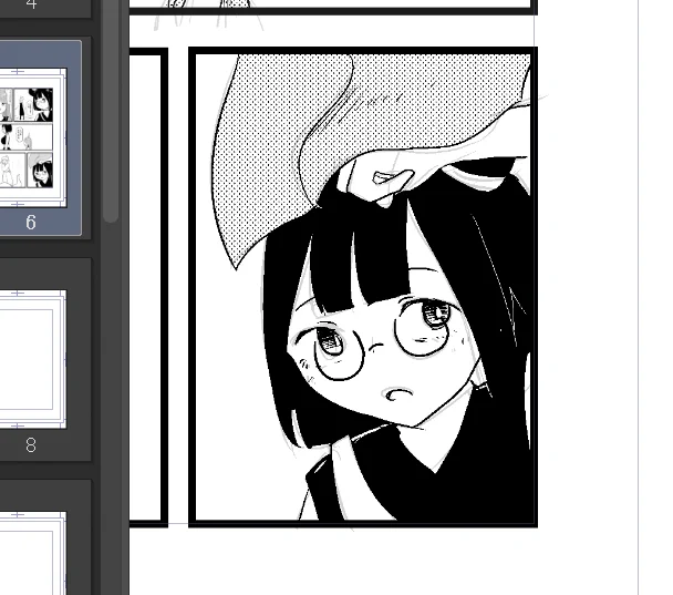 原稿仕様を漫画特化にしたら急に描きやすくなった😂 