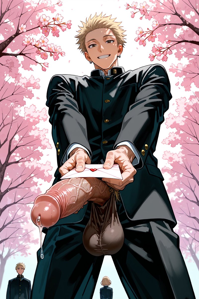 ai_itsu33's tweet photo. Rintaro wants to give you a little something ... 💌💕

#Yaoi #gay #NSFW #R18 #chudai #BL #AIartwork #Aiartoworks #Bara #AIart https://t.co/19UgJKYpP0