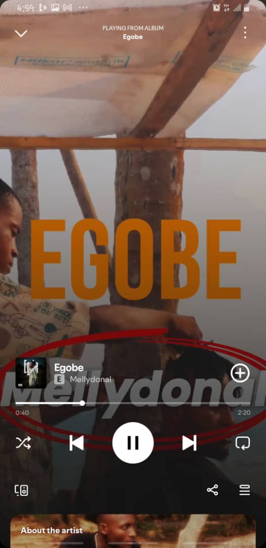wizkid_gf's tweet photo. EGOBE” by @mellydonalX isn’t a normal sound 🔥💨 It’s pure vibes and energy! 

If you haven’t listened yet, you’re missing out 🚀

#EGOBE #NowPlaying https://t.co/igQVxI57Px