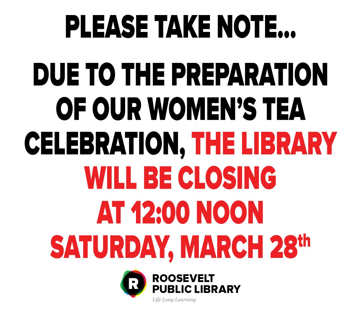 Roosevelt Public Library tweet media