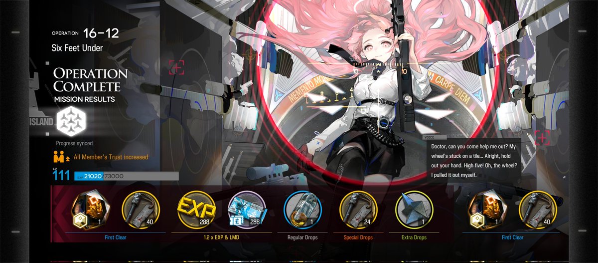 dokjuneau's tweet photo. gila banget ni map🤪 #Arknights https://t.co/yAKADvMcgr