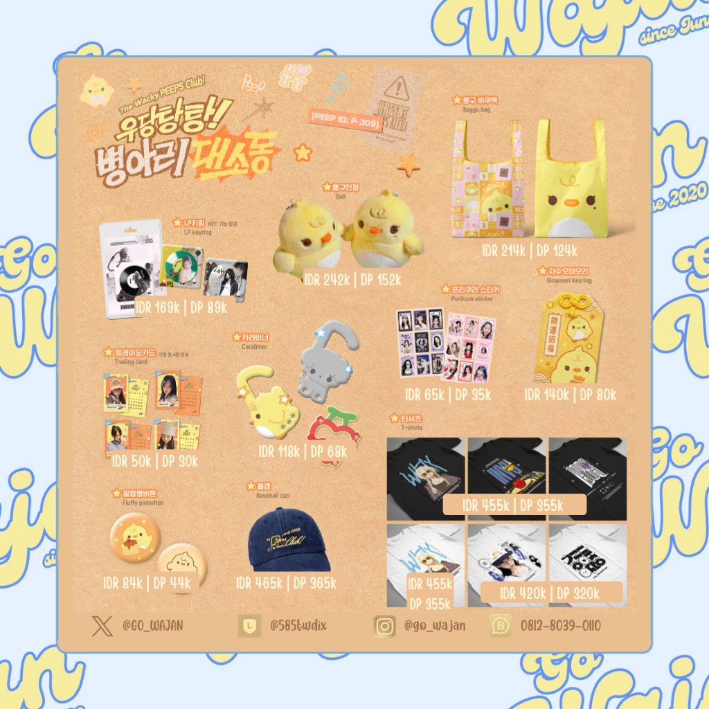 [ 🇮🇩 INA GO ] PO Taeyeon - The Wacky PEEPS Club by @flying_petals ...