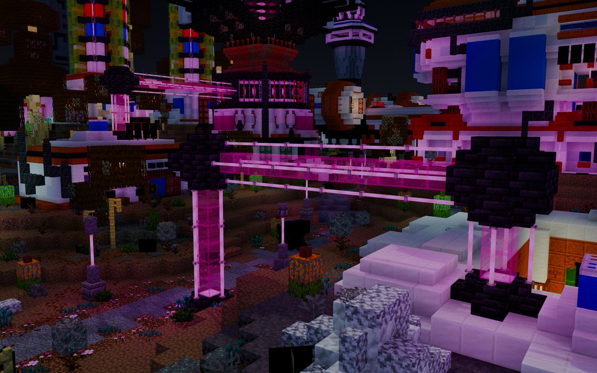 ThatBram0101's tweet photo. Added in support for calculating Minecraft-style lighting in my #Minecraft and #Hytale world exporter, MiEx! It exports it out as vertex colours which can be used in materials.

You can try it out yourself here: https://t.co/XdIMWddBQ9

And the world is the HermitCraft S10 world https://t.co/96iHEDqLGp