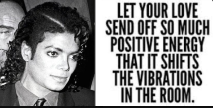 MJJJusticePrjct's tweet photo. This is how MICHAEL JACKSON lived .... be like Michael .. Send out positive energy - Make the World a Better Place. #synergy https://t.co/1EC8B8Xaxl