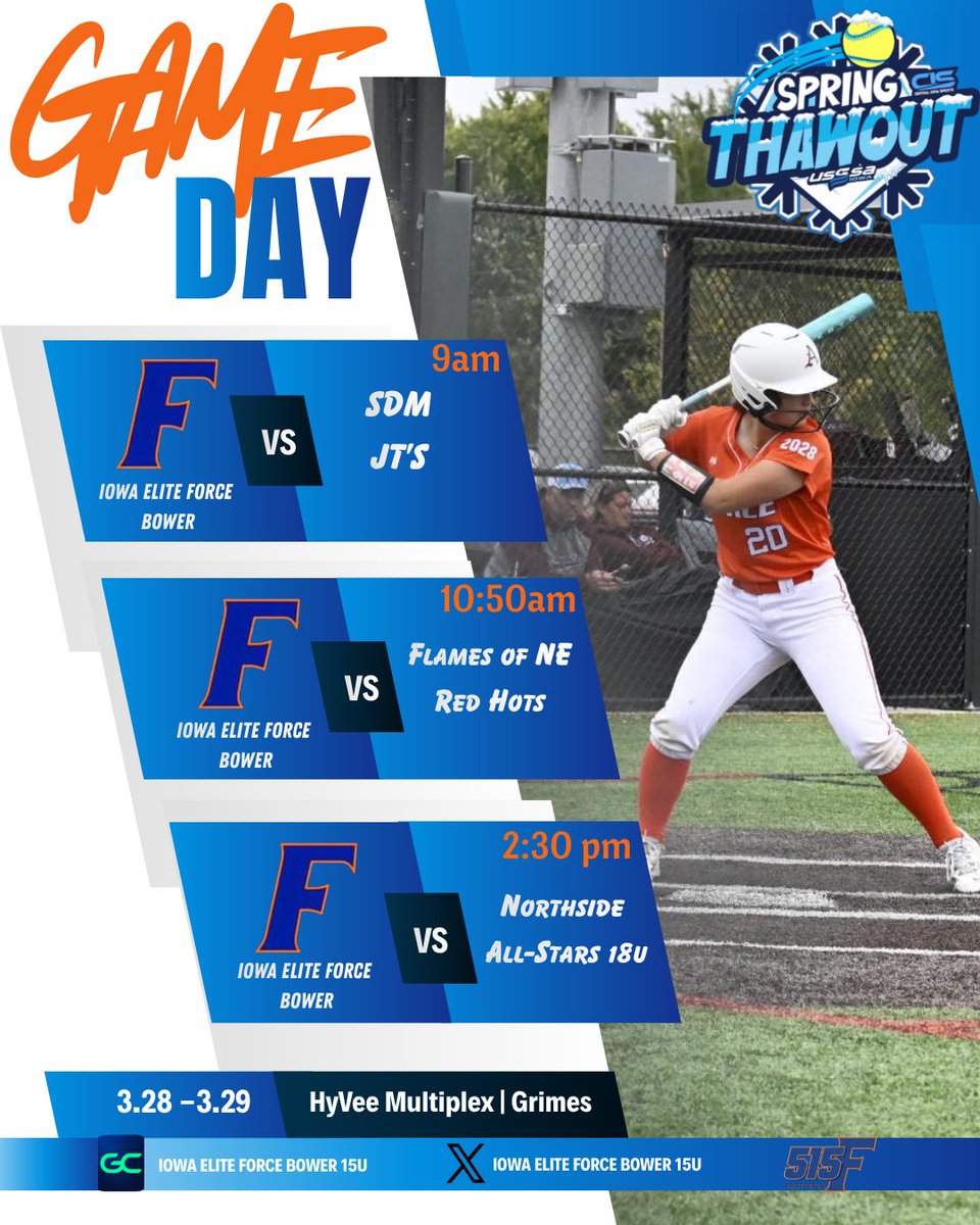 Iowa Elite Force Bower - 15u tweet media