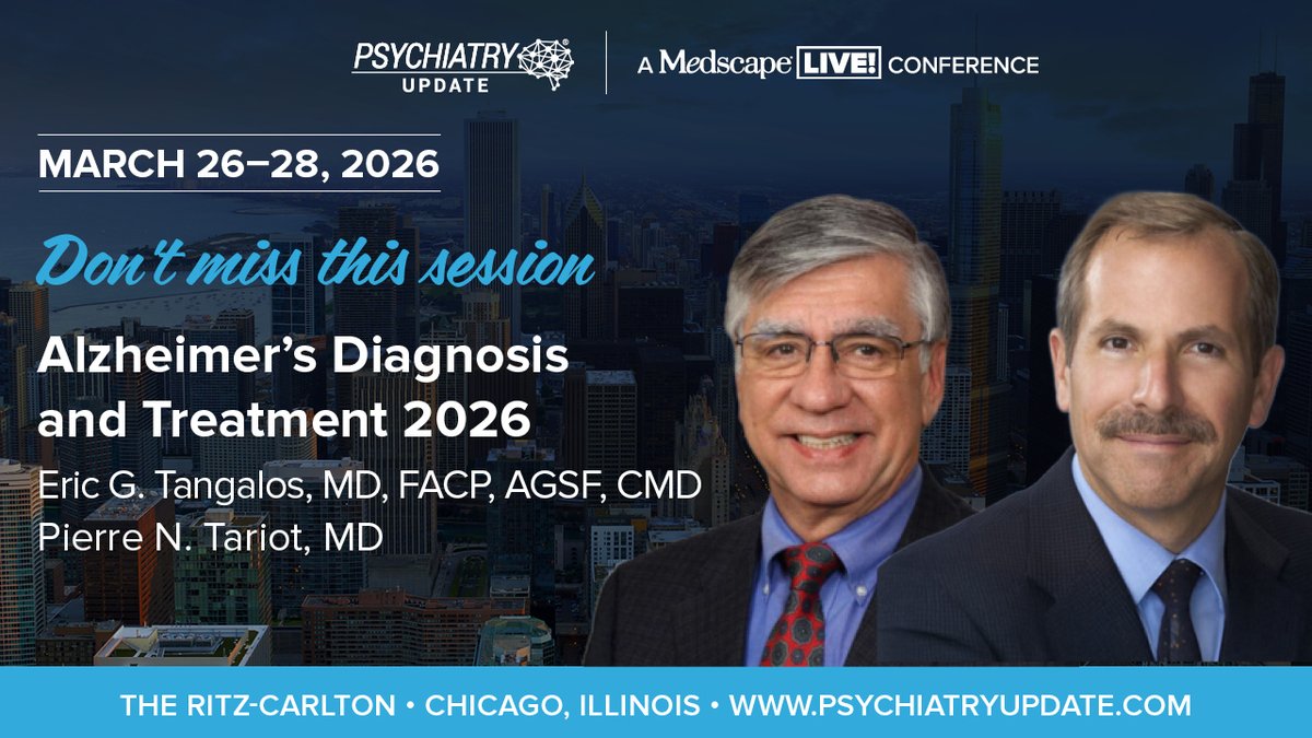 Medscape Psychiatry tweet media