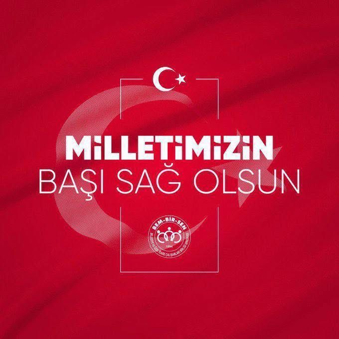Bem_Bir_Sen's tweet photo. Milletimizin 🇹🇷
Başı Sağolsun

Ağrı Doğubeyazıtta 
Şehadet mertebesine yükselen Mehmetçiklerimize 

ALLAH'tan c.c rahmet,
ailesi ve yakınlarına başsağlığı diliyoruz. https://t.co/YiYAWqZARX