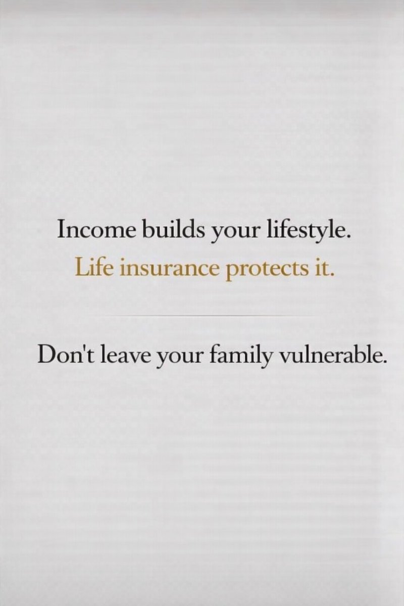 popescu_ala's tweet image. Most people focus on building income…
but forget to protect what that income creates.

Life insurance isn’t about fear.
.

Because protection isn’t for you…
it’s for the people who depend on you.

#LifeInsurance #Financial #ProtectYourFamily #LegacyPlanning #InsuranceMama