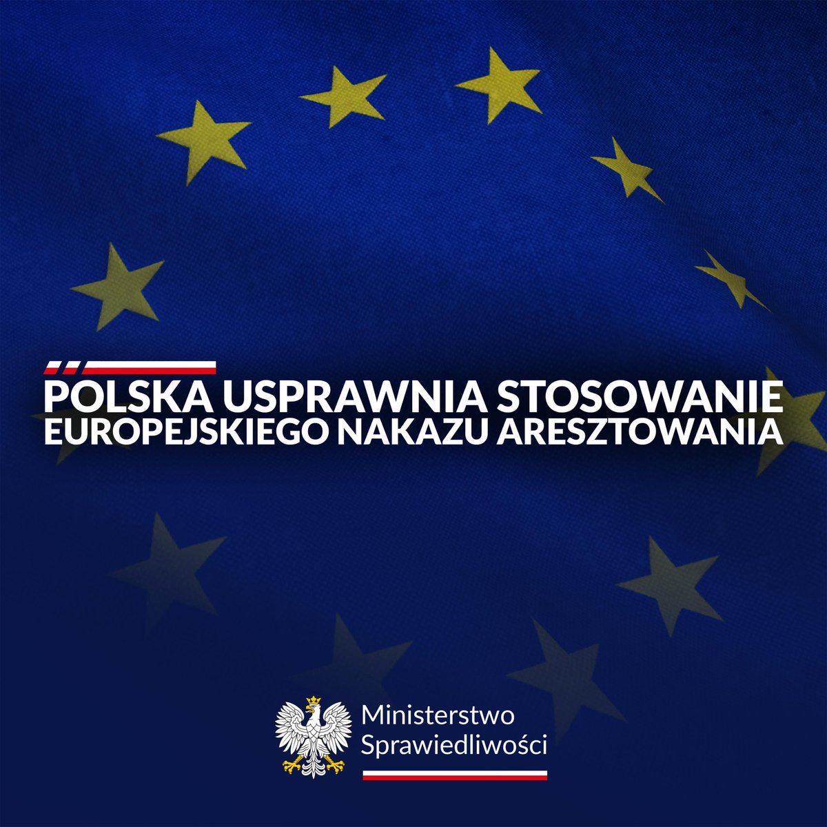 MS_GOV_PL's tweet photo. ✅ Rada Ministrów przyjęła projekt zmian w Kodeksie postępowania karnego dotyczący Europejskiego Nakazu Aresztowania.

🇪🇺 Projekt dostosowuje polskie przepisy do prawa UE i usprawnia współpracę sądową między państwami członkowskimi. 

👉🏻 Nowe rozwiązania przewidują https://t.co/yLiDUn8Ksg. równe traktowanie osób mieszkających lub stale przebywających w Polsce, możliwość czasowego przekazania osoby do innego państwa UE oraz przesłuchania prowadzone z wykorzystaniem narzędzi cyfrowych.

❗️To ważne zmiany dla sprawniejszego prowadzenia postępowań i skuteczniejszej współpracy międzynarodowej w sprawach karnych.

Dowiedz się więcej ⬇️

https://t.co/18lsO50WH5