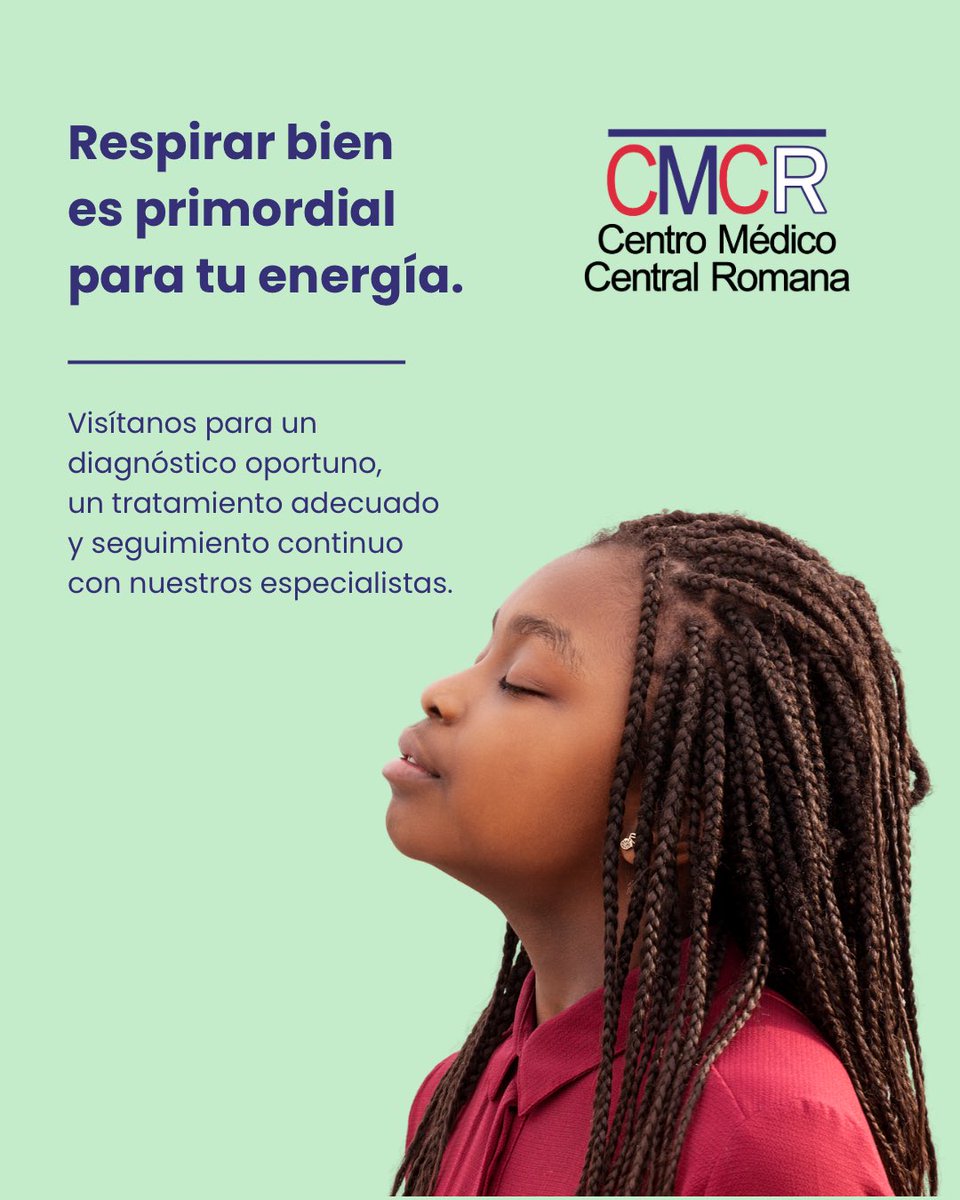 Respirar bien es el primer paso para vivir mejor.

Diagnóstico oportuno + tratamiento adecuado + seguimiento continuo = la diferencia.

#CentroMedicoCentralRomana #HospitalCentralRomana #SaludyBienestarCR