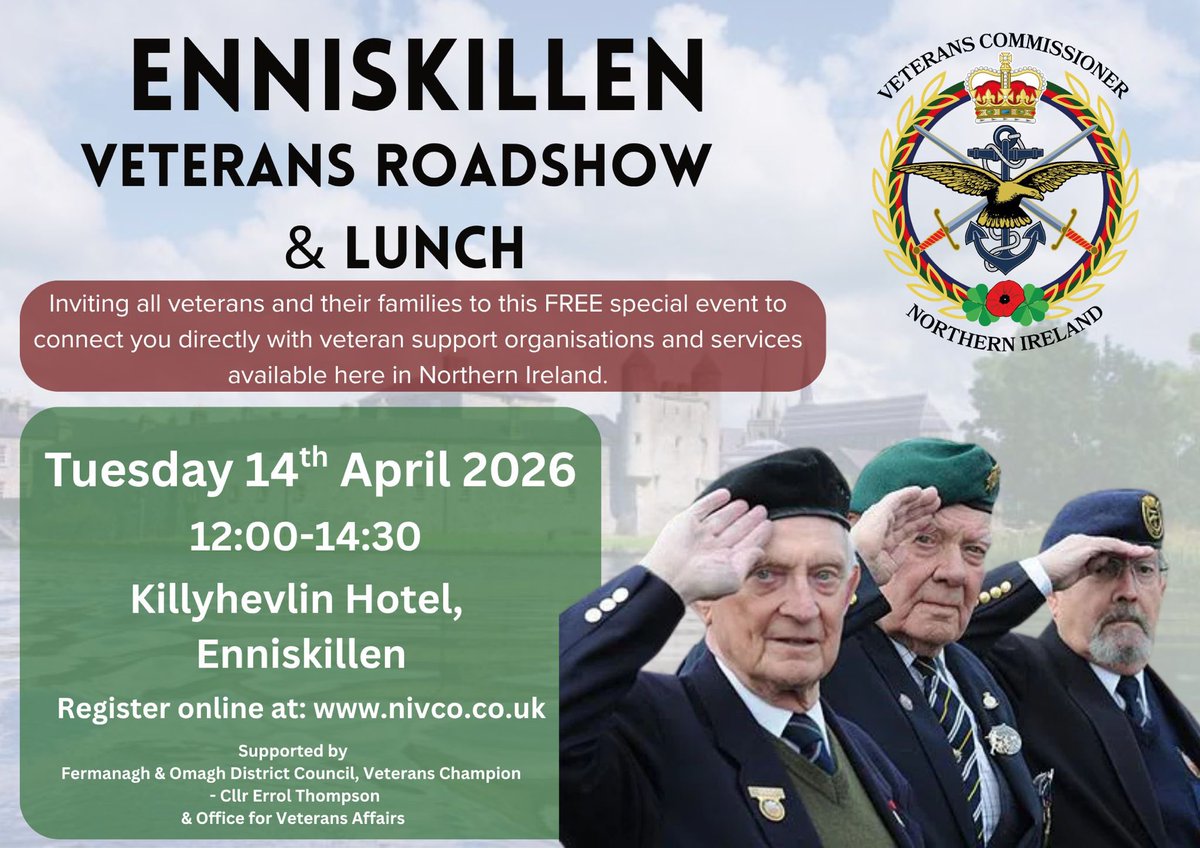 Veterans Commissioner for Northern Ireland tweet media