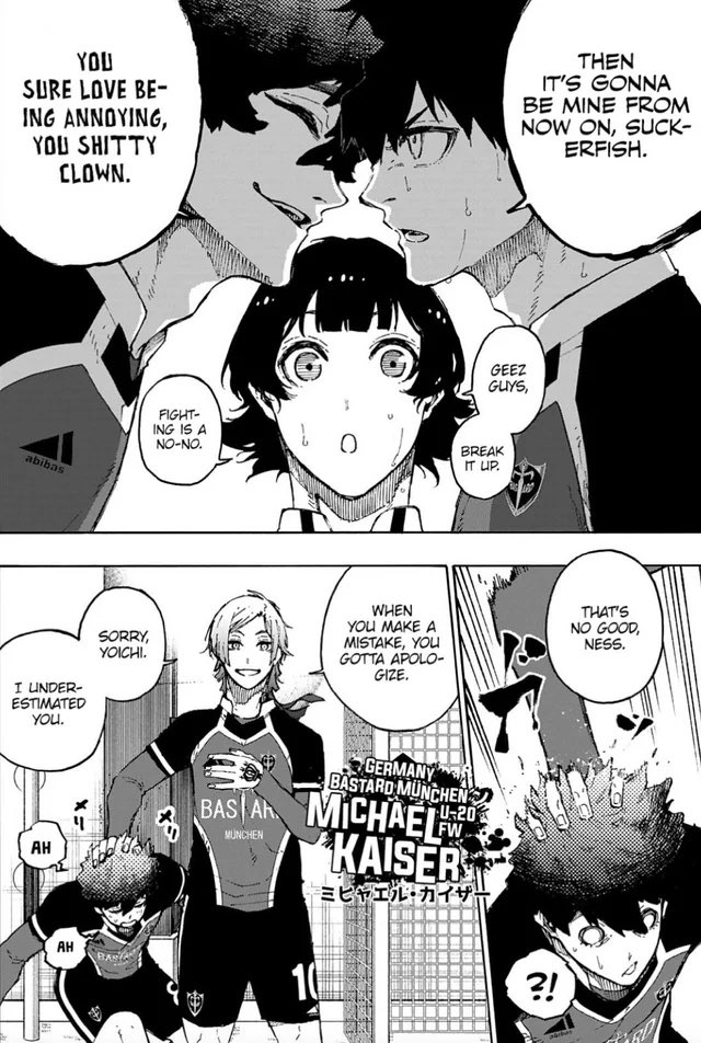 Mikableh_'s tweet photo. Isaness was flirting and Kaiser got jealous https://t.co/RMXpbD6M1s