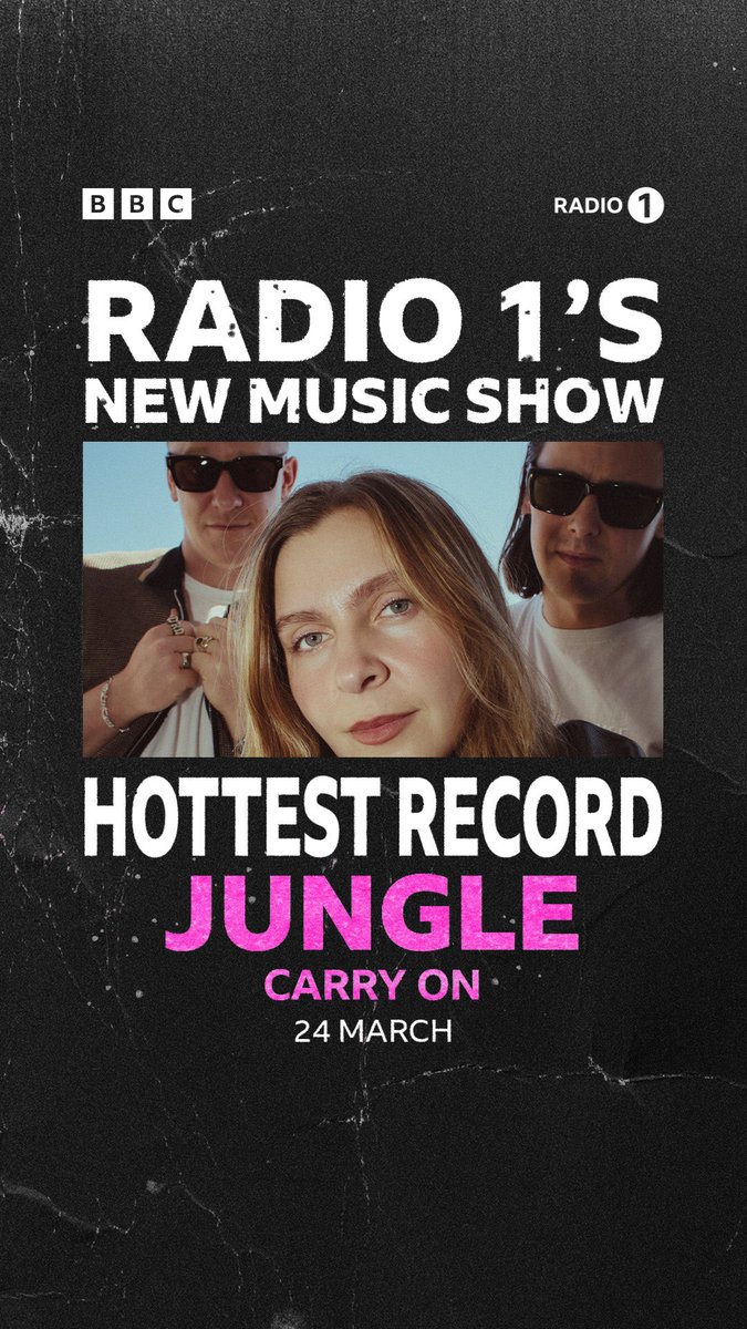 jungle4eva's tweet photo. Catch us on @BBCR1 with @jackxssaunders from 6pm GMT 🇬🇧 https://t.co/MDw9mXQPok