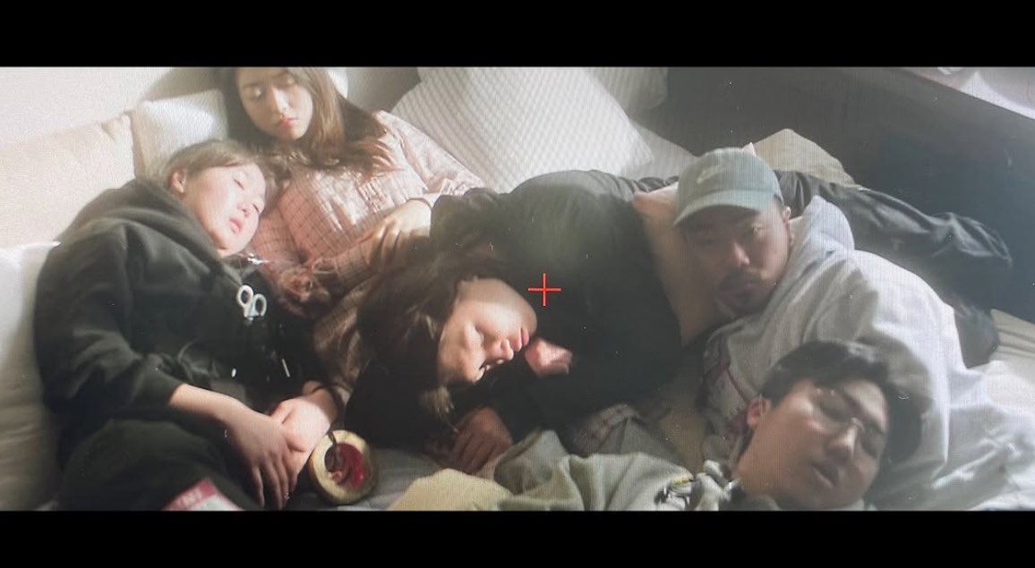 illit’s staff and director doing a camera test for the magnetic mv (2024)