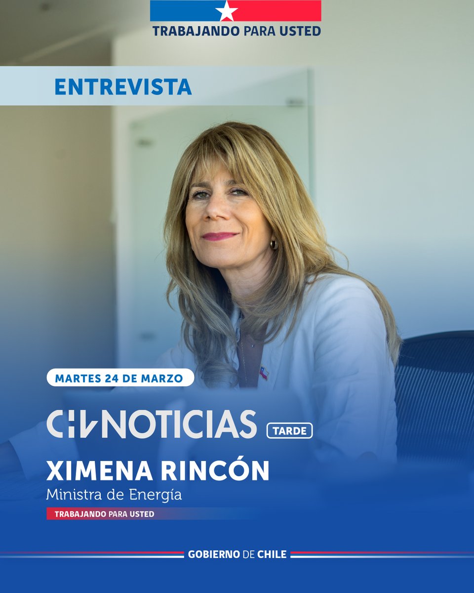 Ministerio de Energía tweet media