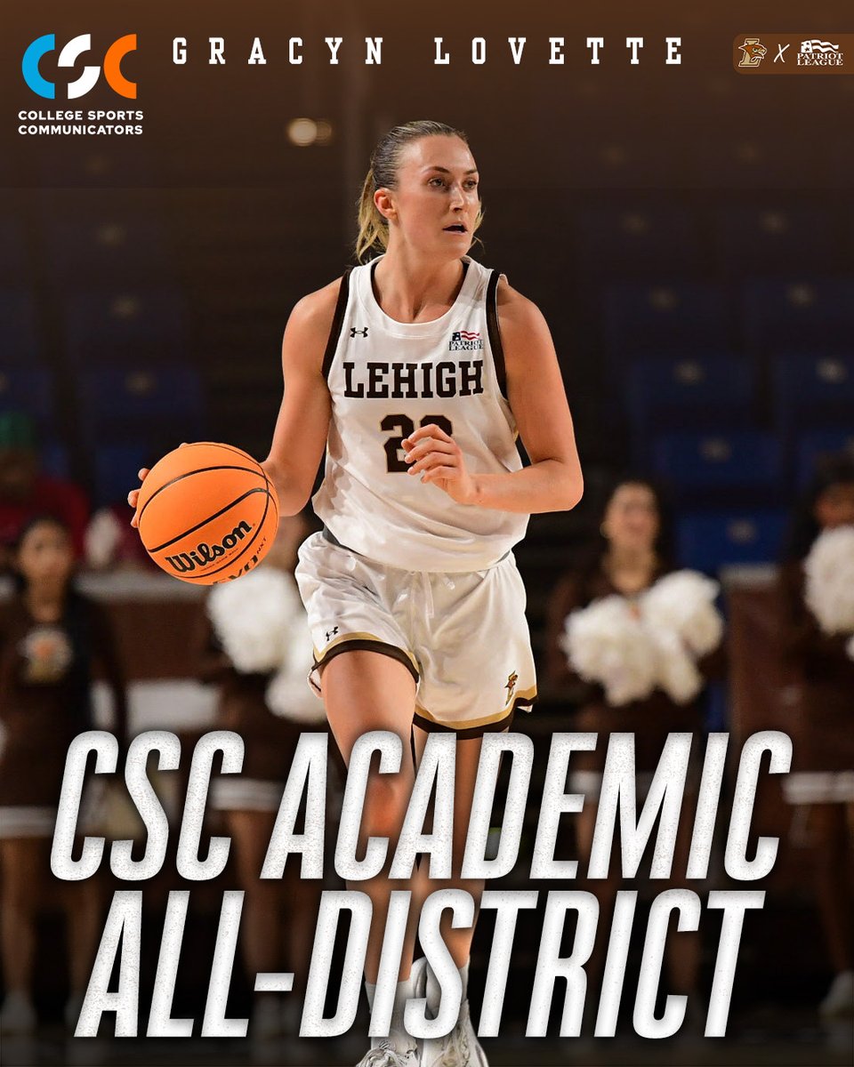 LehighWBB's tweet image. Excellence in the classroom and on the court!
Congratulations, Gracyn Lovette!
#WE I #ShareItAndShootIt
📖- bit.ly/4bJsS9s