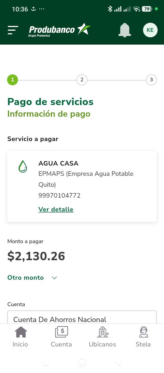 drigo3226's tweet photo. @aguadequito señores Epmaps espero sea un error de buena fé, vivo en un condominio en un departamento,somos 2 personas las que lo habitamos y el valor del consumo de agua ha salido demasiado. 
Adjunto captura de pantalla https://t.co/zJ9DaWrmQ6
