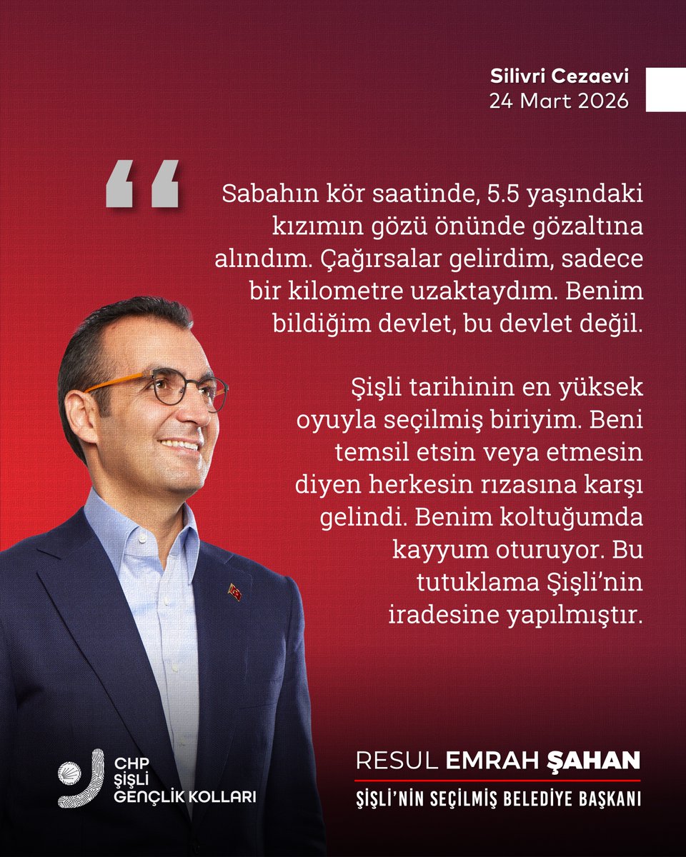 CHP Şişli Gençlik Kolları tweet media