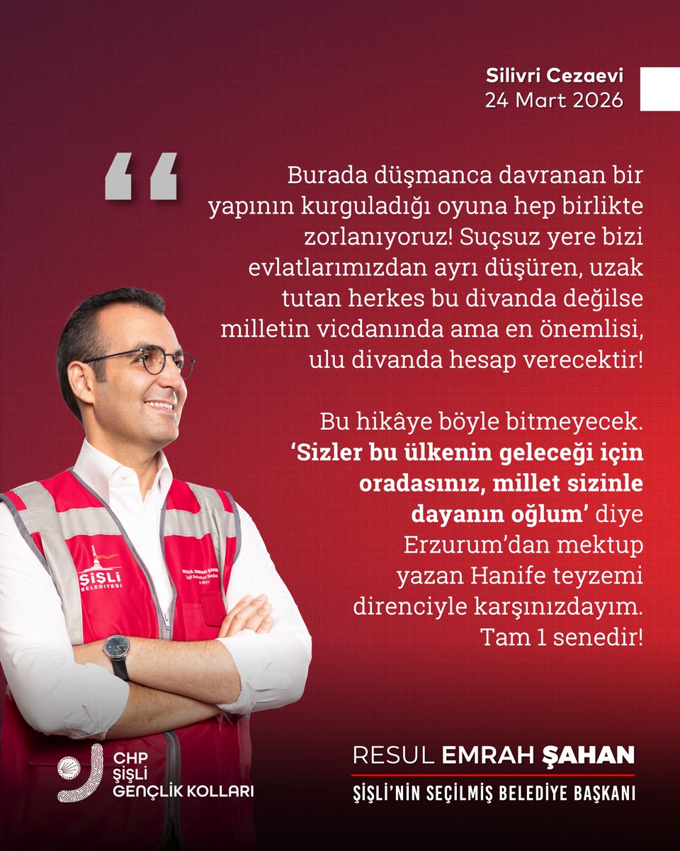 CHP Şişli Gençlik Kolları tweet media