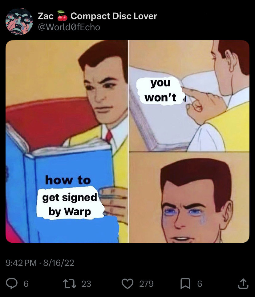 Zac 🍒 Compact Disc Lover tweet media