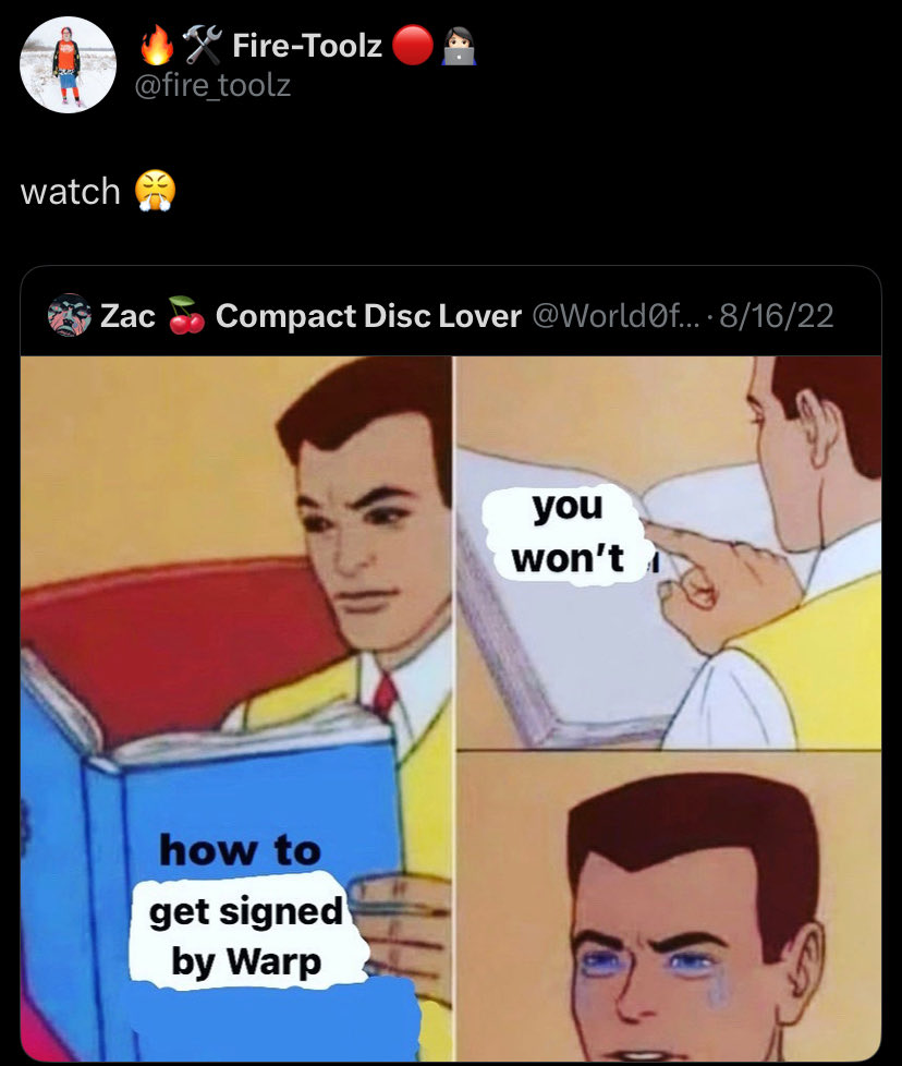 Zac 🍒 Compact Disc Lover tweet media