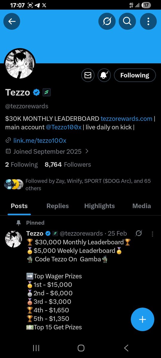 Wadup (Winning Arc) tweet media