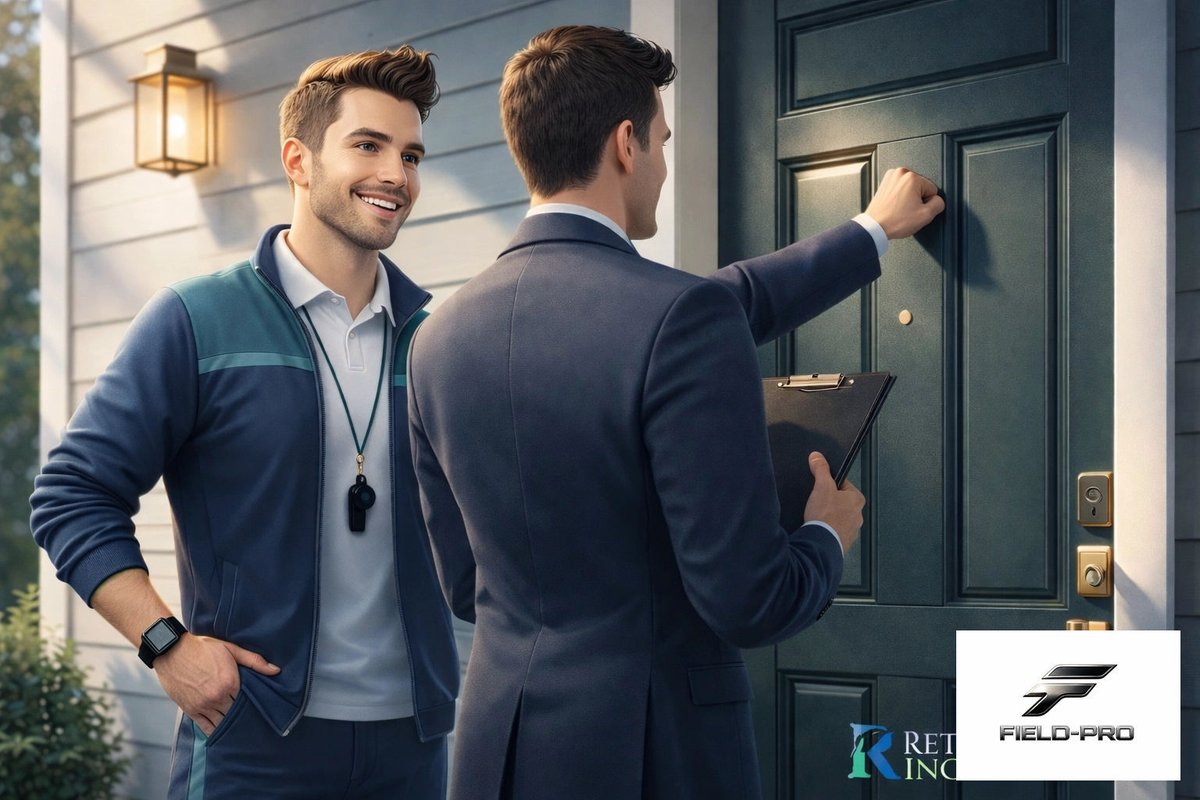 ROBERTAPPEL15's tweet image. Tough objection at the door? 🚪 Coach RILey has your back in real-time. 🧠

With Field-Pro, you've got instant scripts and training right in your pocket. Never be "stumped" again. 

Get the scripts: Field-Pro.app 

#FieldPro #SalesTraining #CoachRILey