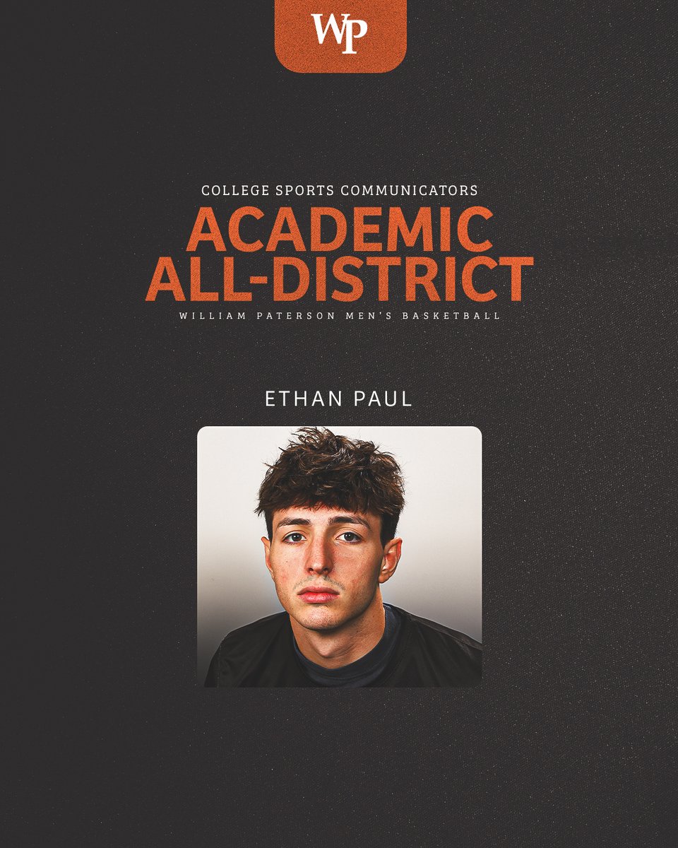 WPUPioneers's tweet photo. Congrats to Ethan on being named to the CSC Academic All-District Team!

🗞️ https://t.co/mItHIJtdiE

#WPUMBB #wpunj #d3hoops https://t.co/L0tCt7ZaqK