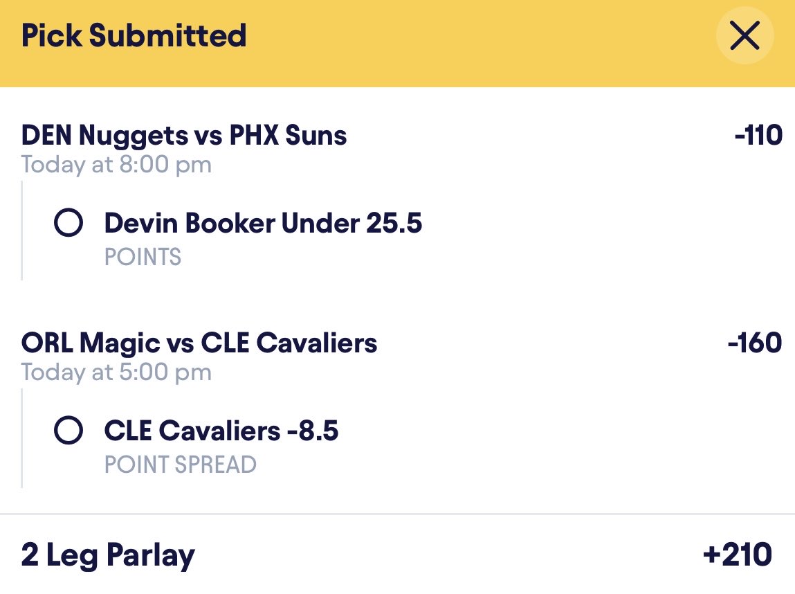 Parlay Props tweet media