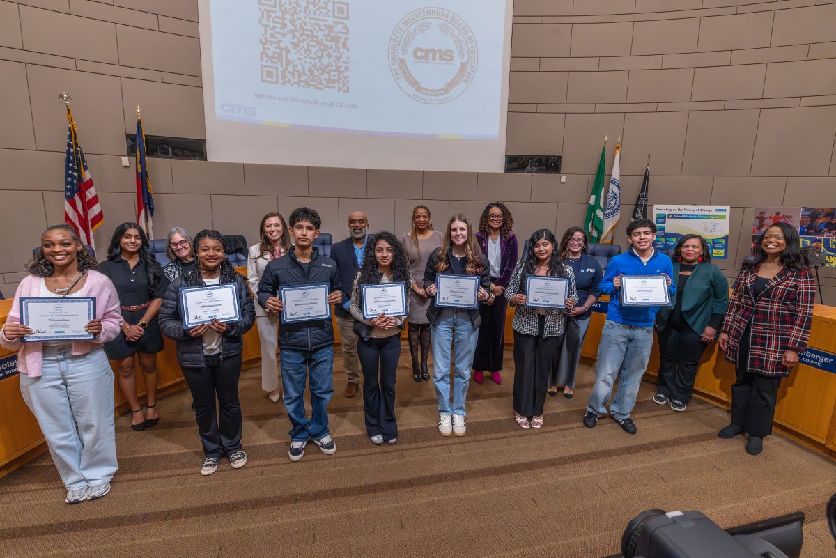 CMS Board of Education tweet media