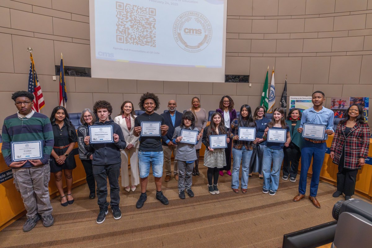 CMS Board of Education tweet media