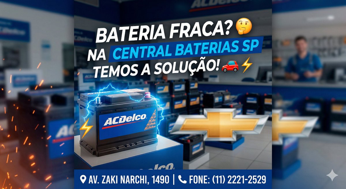 Central Baterias tweet media