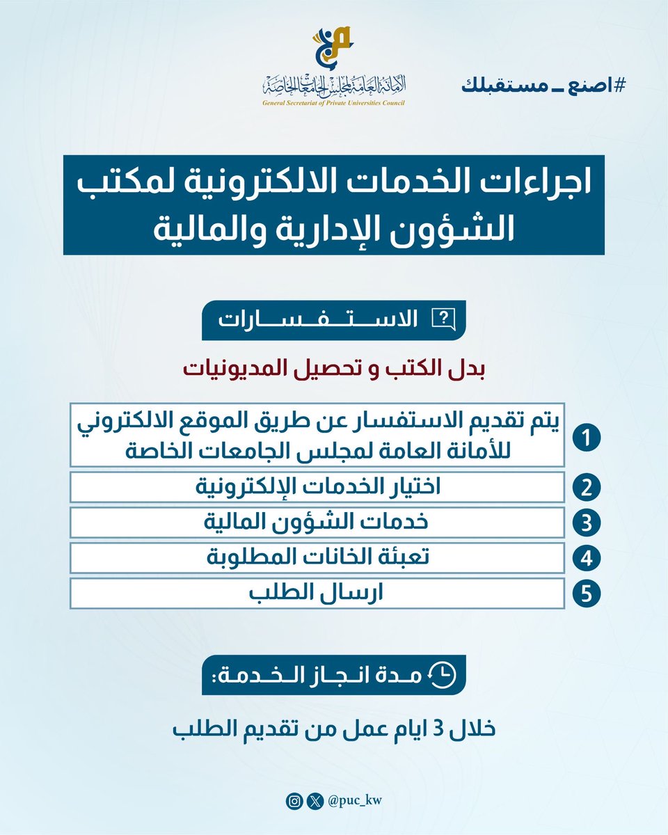 مجلس الجامعات الخاصة tweet media