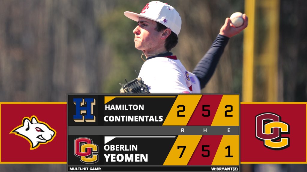 Oberlin Baseball tweet media