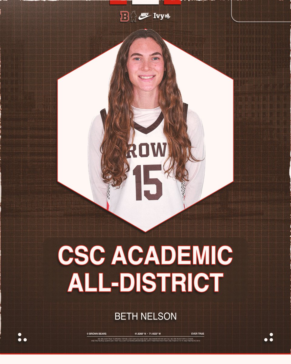 BrownU_WBB's tweet image. Congratulations to Grace Arnolie, Alyssa Moreland, Beth Nelson, and Olivia Young on being named to the @CollSportsComm Academic All-District Team! 🐻

📰 tinyurl.com/447avfh2

#EverTrue #NEXT