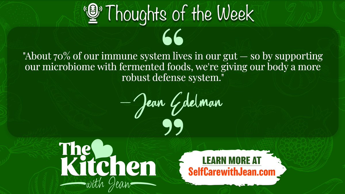 jean_edelman's tweet photo. 🦠 Your gut is immune system HQ! “About 70% of our immune system lives in our gut — so by supporting our microbiome with fermented foods, we're giving our body a more robust defense system.” 🌿🍶 #guthealth #fermentedfoods #immunefunction #probiotics #immunityboost https://t.co/zjIkEh0k4A