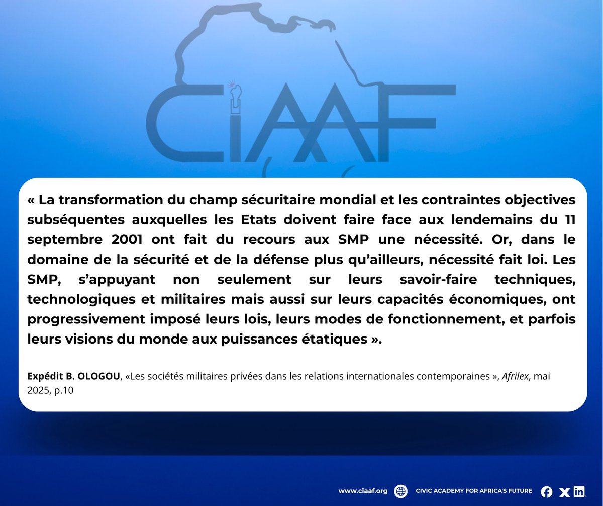 Civic Academy for Africa’s Future - CiAAF tweet media