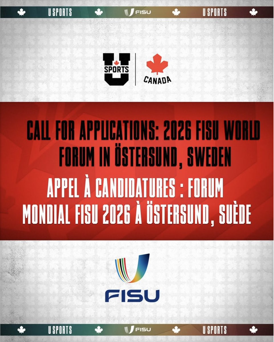 U SPORTS Team Canada tweet media