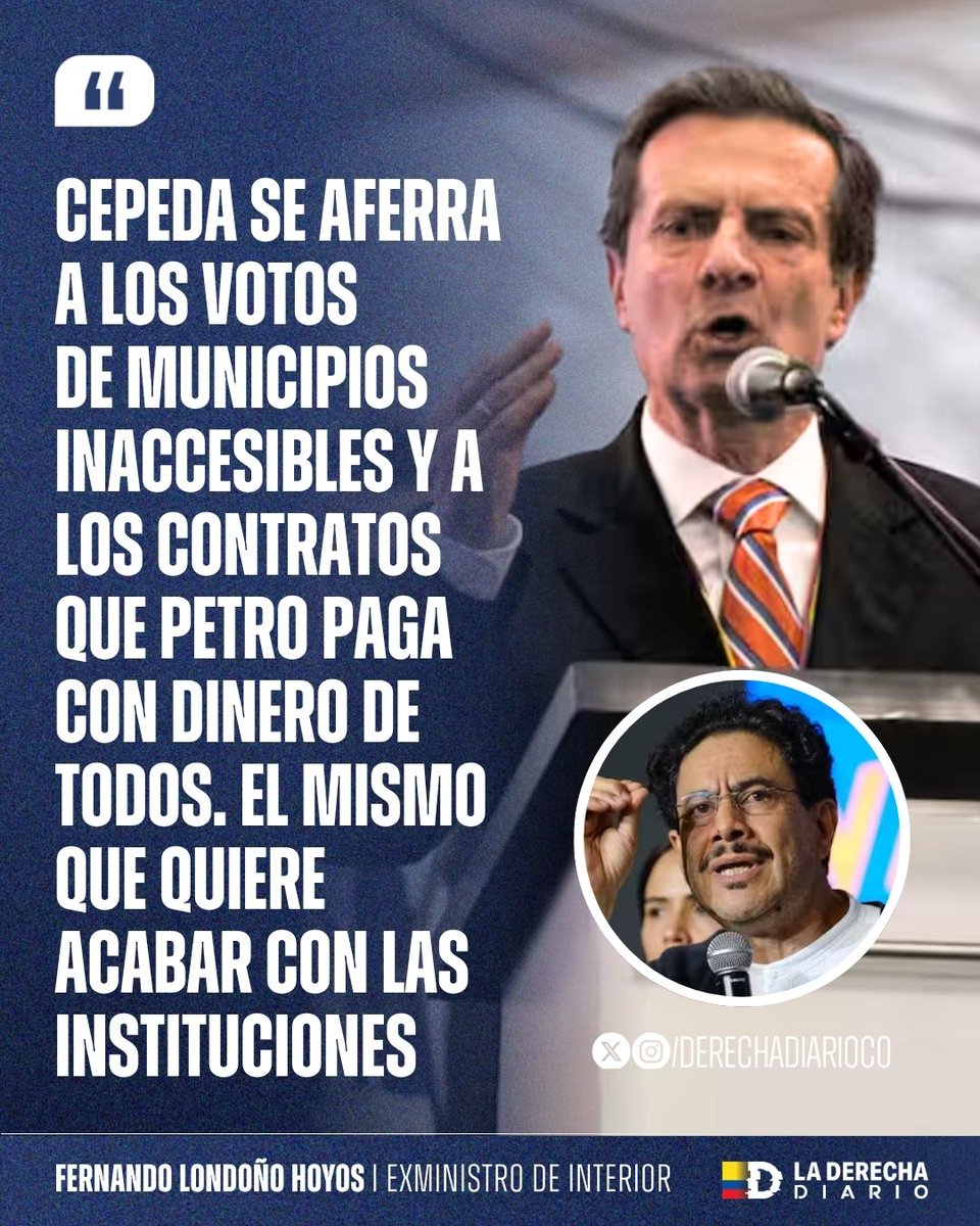 La Derecha Diario Colombia tweet media