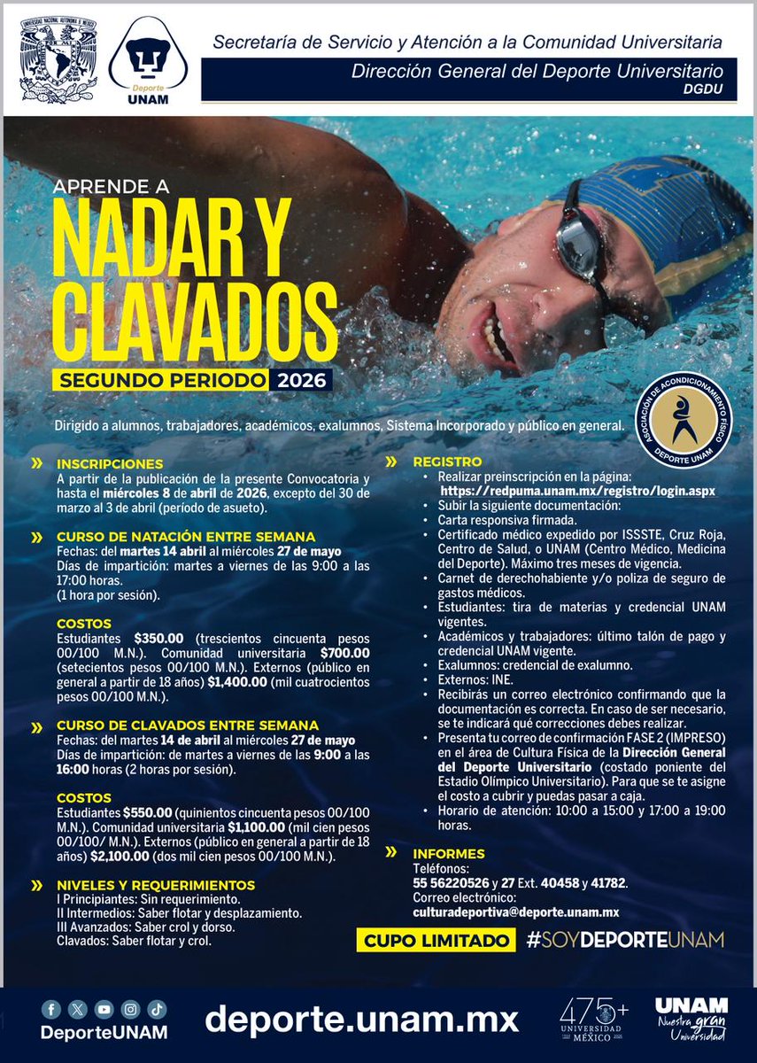 Deporte UNAM tweet media