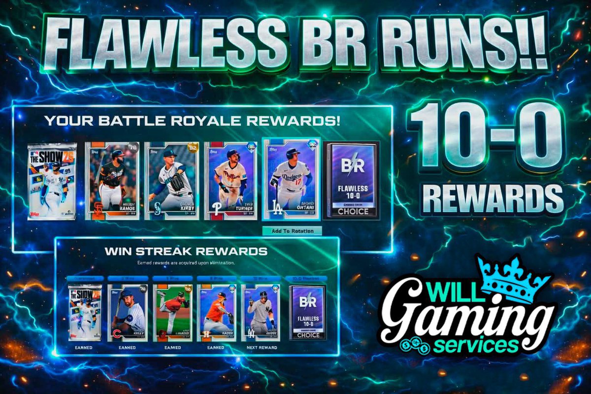 Shop of CFB Ultimate Team CUT Coins & MLB The Show tweet media