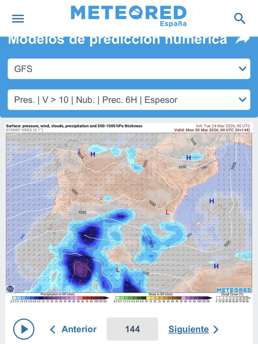 tiempo en Granada tweet media