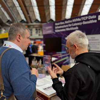 LightbitsLabs's tweet photo. Lightbits Labs and CYBERTEC are joining forces at KubeCon + CloudNativeCon Europe this week. 
📍 Where to find us: KubeCon Europe | Amsterdam | Stand 895
Book a product demo now👉 https://t.co/c3ZrBjbGFg

#KubeCon #PostgreSQL #NVMeOverTCP #Kubernetes #Lightbits #CYBERTEC https://t.co/VUKOOxAFQy