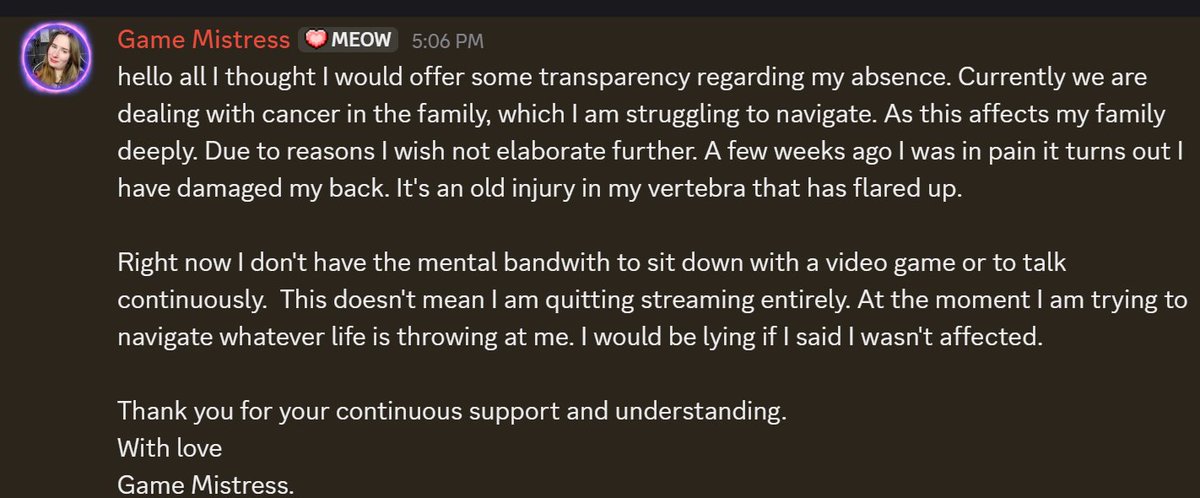 Game Mistress tweet media