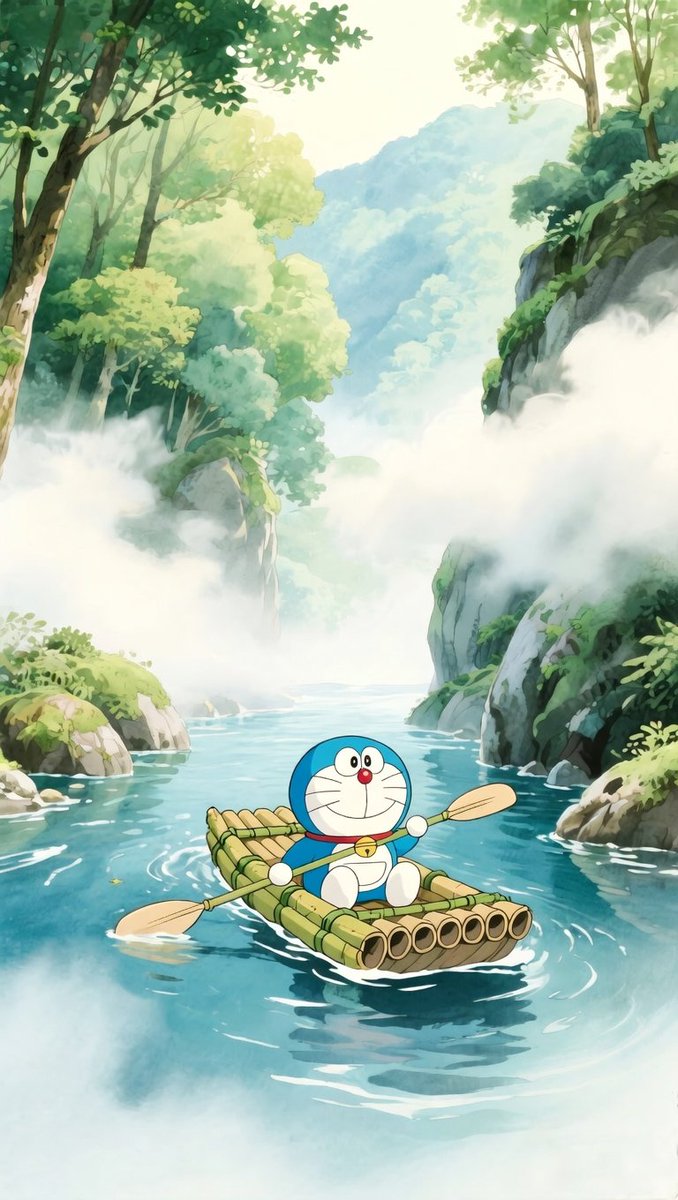 DoraemonWalls's tweet photo. Doraemon’s River Adventure https://t.co/VaDvwA9cow